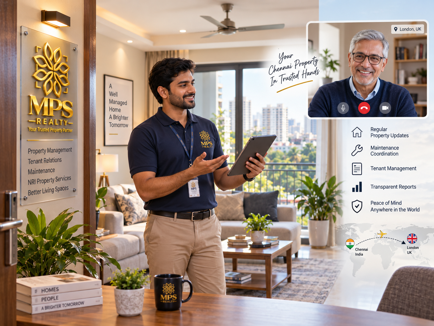 NRI and outstation property management in Chennai