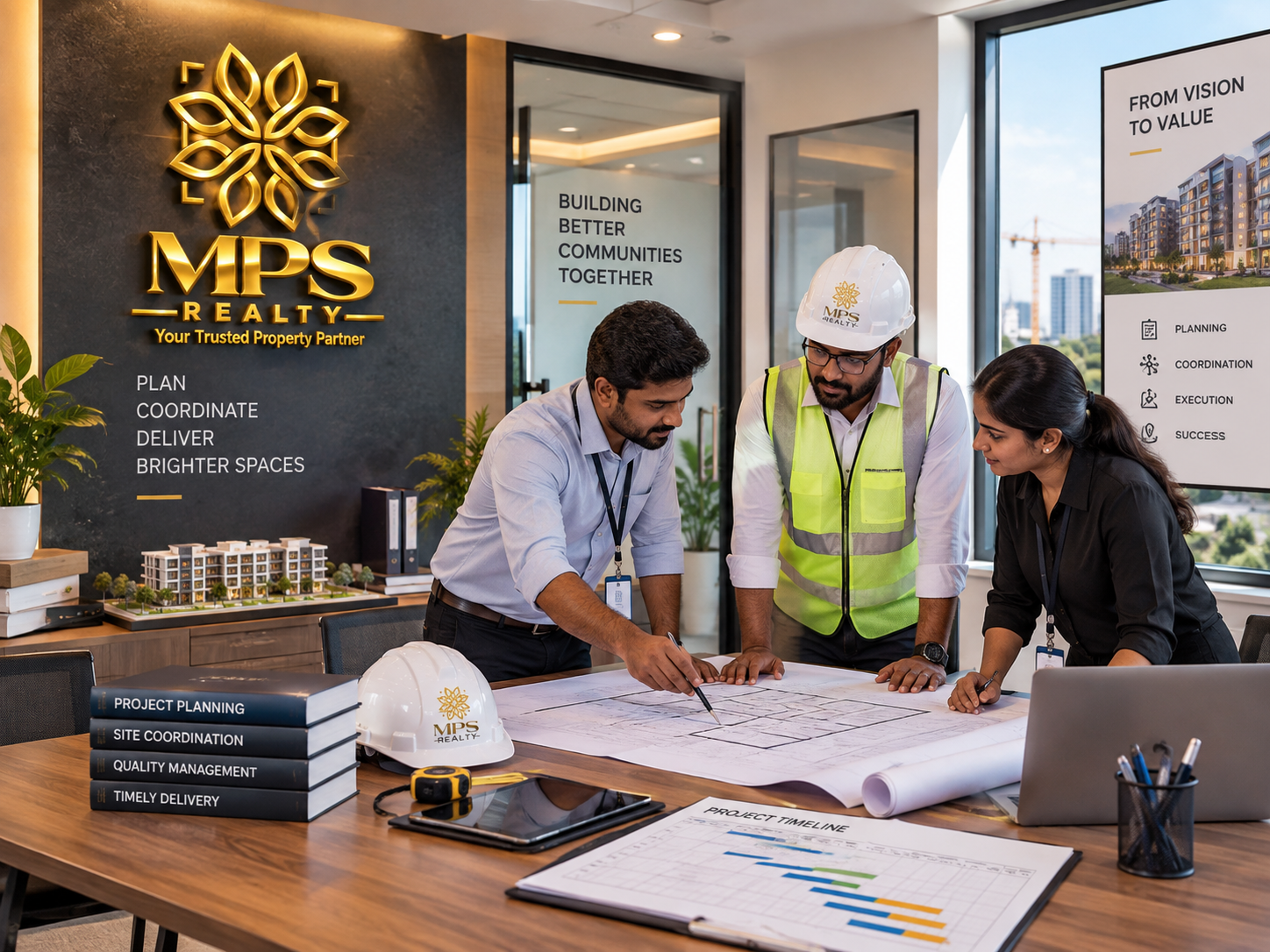 Property project management and coordination in Chennai
